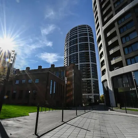 Apartment Sky Park Tower - Free Parking & Modern Style